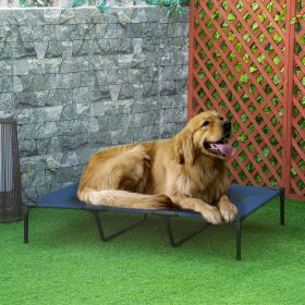 36" x 30" Elevated Cooling Summer Dog Cot Pet Bed With Ventilation