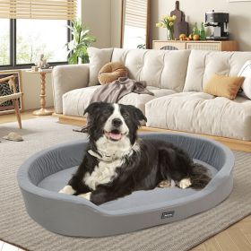 Dog Bed - Warm Plush Pet Bed With Removable Washable Cover, Versatile Dog Mat For Indoor Outdoor Use, Anti-Slip Bottom For Crate, Kennel & Home